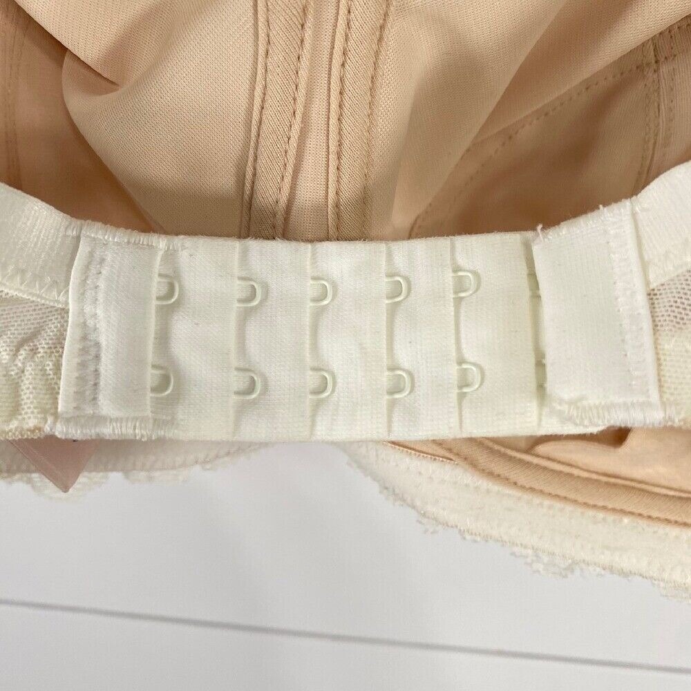 Panache Womens Sophie Nursing Bra 36DD NWT Linen Lace Wireless Adjustable Straps - Picture 5 of 15